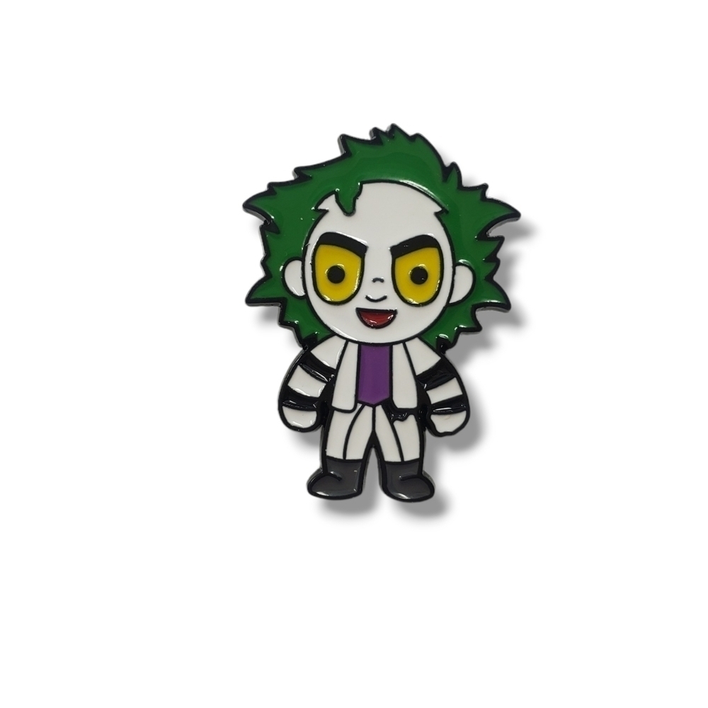 Chibi Beetlejuice Movie Pin/Brooch